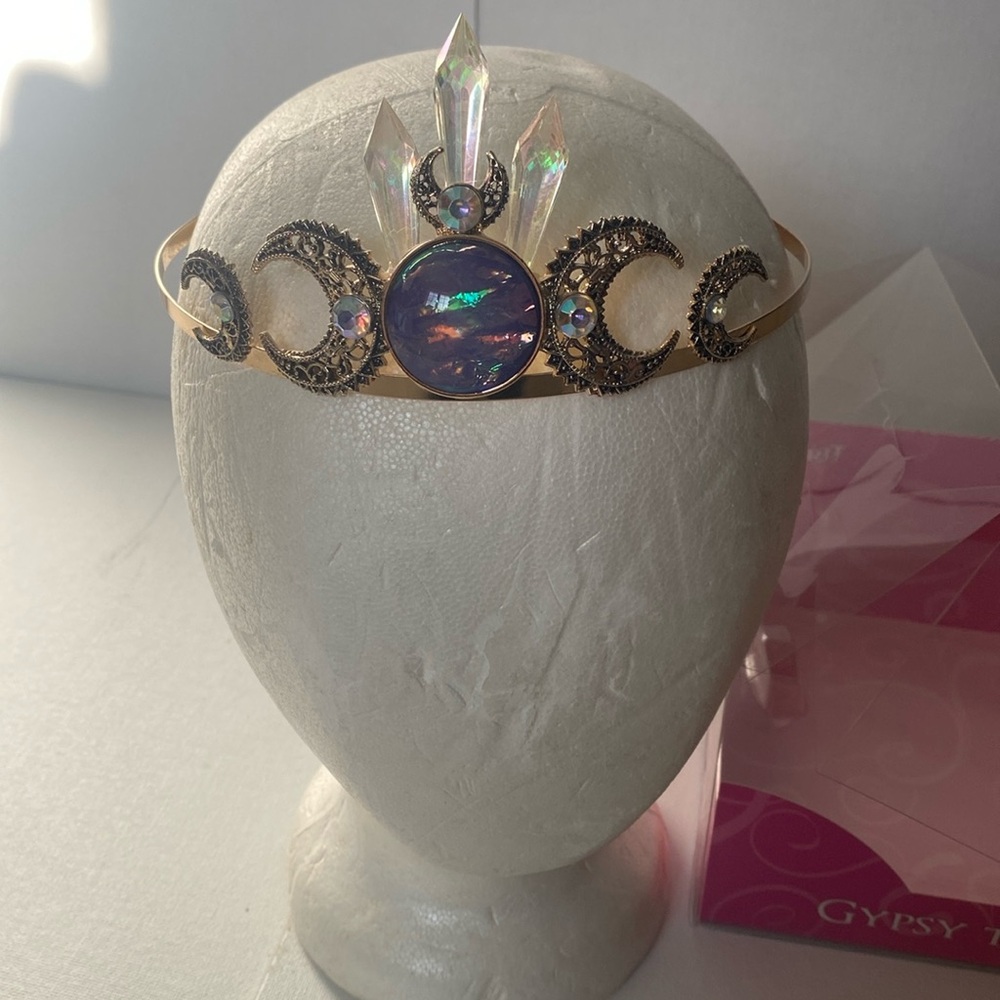 NWT Gypsy Tiara, Triple Moon Goddess
